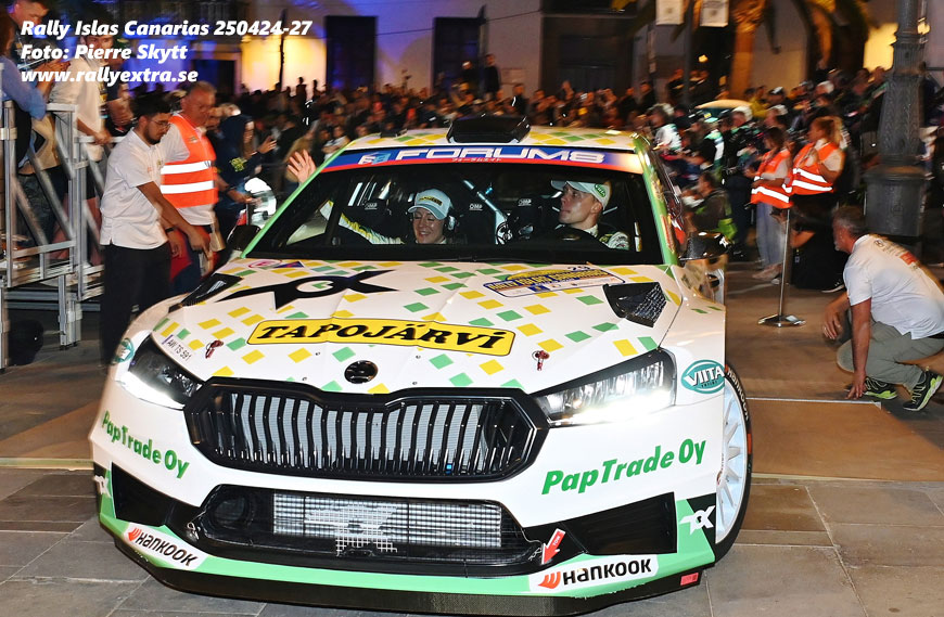 Rally Islas Canarias den 24-27 april 2025
