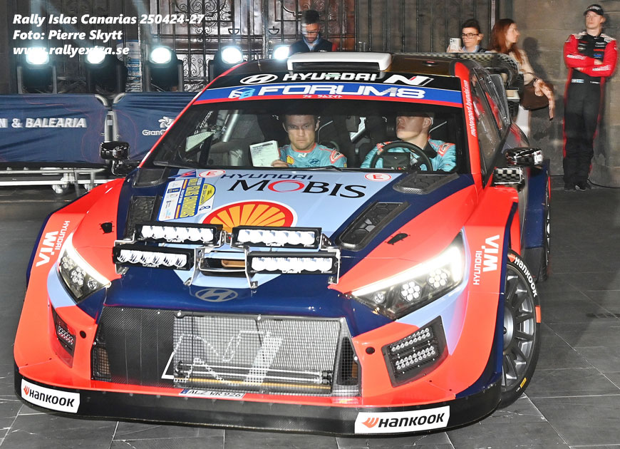 Rally Islas Canarias den 24-27 april 2025