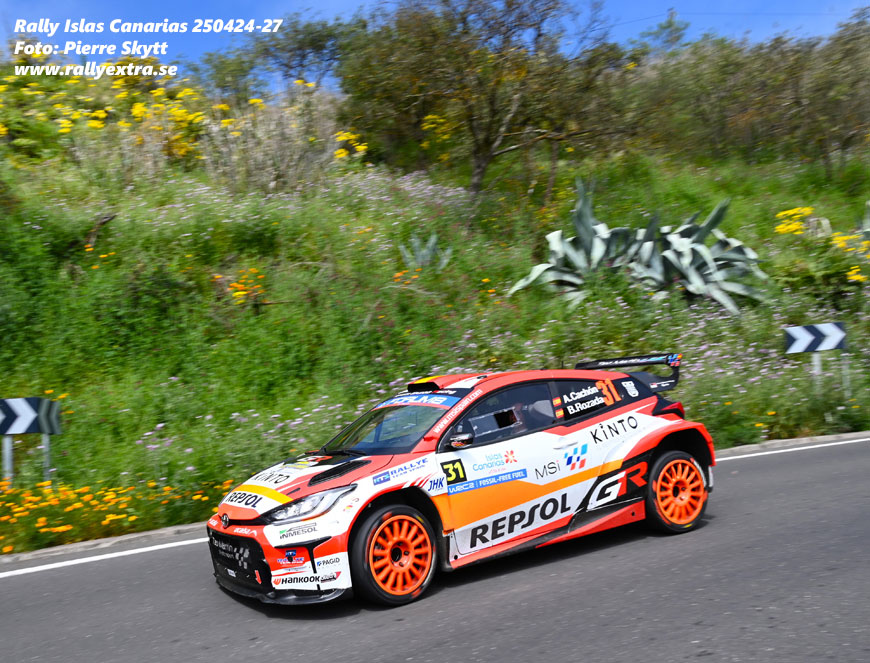 Rally Islas Canarias den 24-27 april 2025