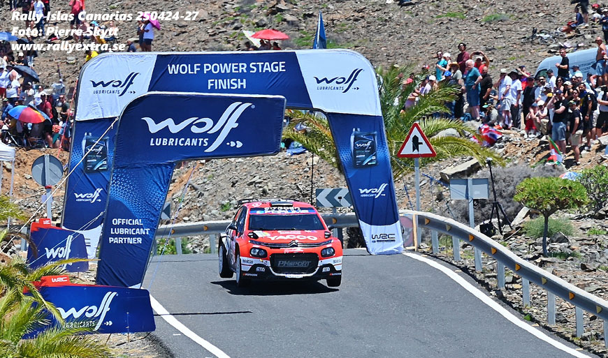 Rally Islas Canarias den 24-27 april 2025