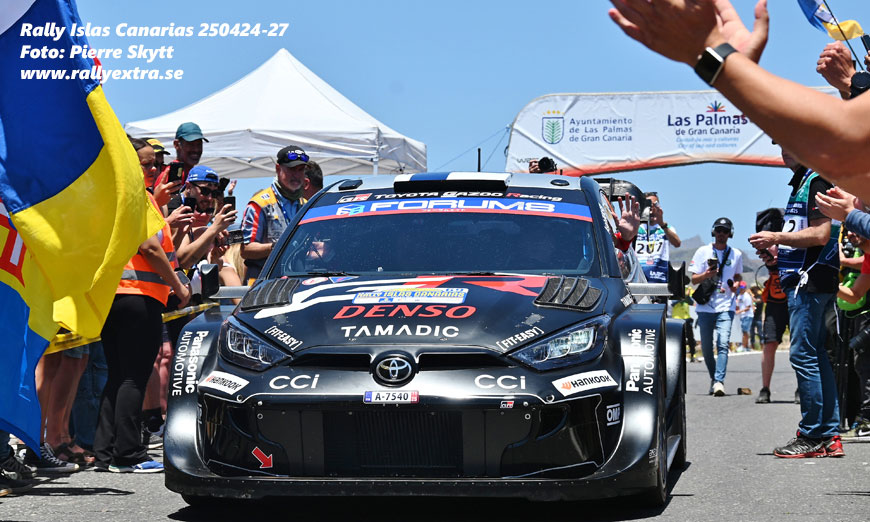 Rally Islas Canarias den 24-27 april 2025