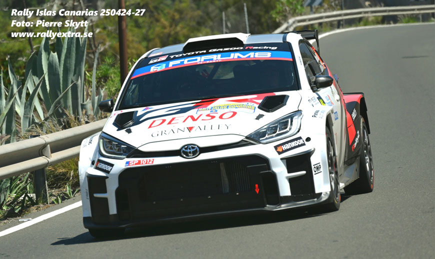 Rally Islas Canarias den 24-27 april 2025