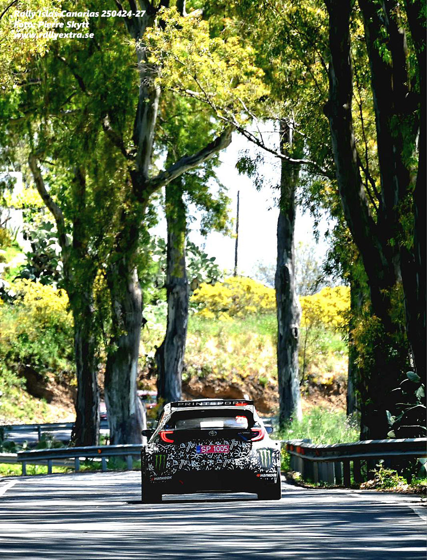 Rally Islas Canarias den 24-27 april 2025