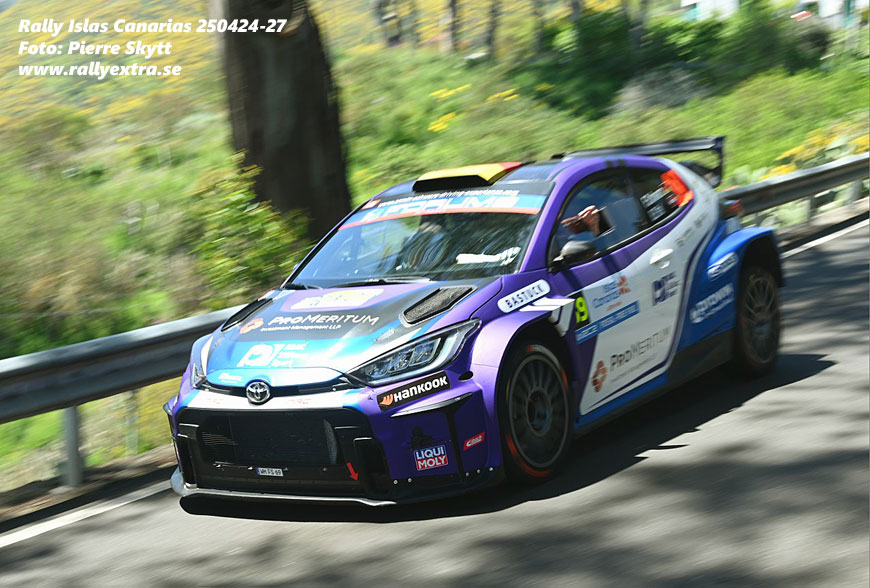 Rally Islas Canarias den 24-27 april 2025