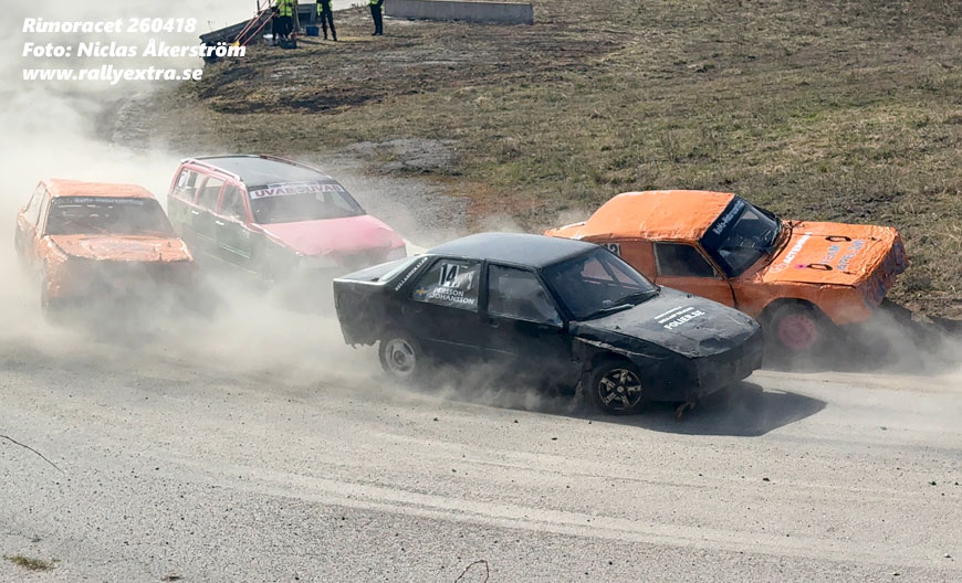 Rimoracet den 18 april 2026