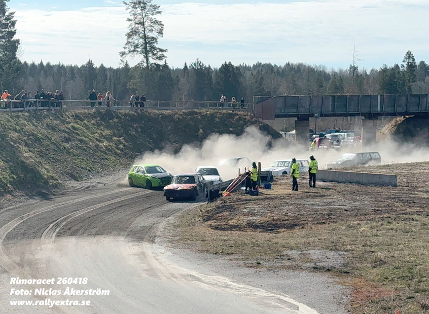 Rimoracet den 18 april 2026