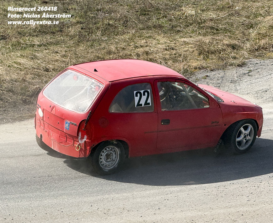 Rimoracet den 18 april 2026