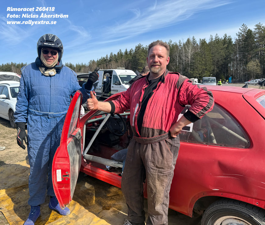 Rimoracet den 18 april 2026