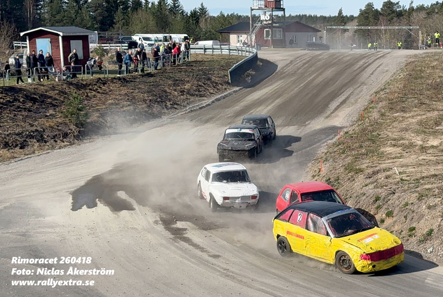 Rimoracet den 18 april 2026