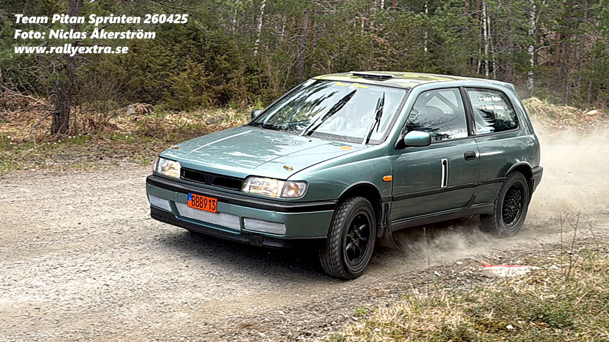 Team Pitan Sprinten den 25 april 2026