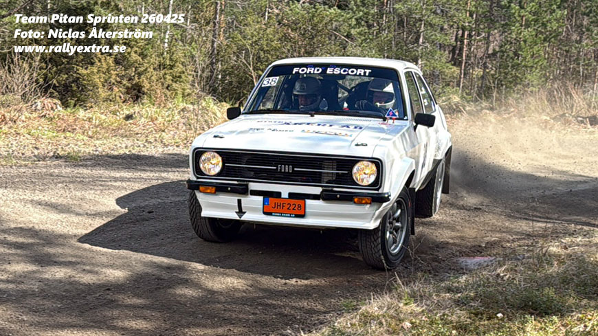 Team Pitan Sprinten den 25 april 2026