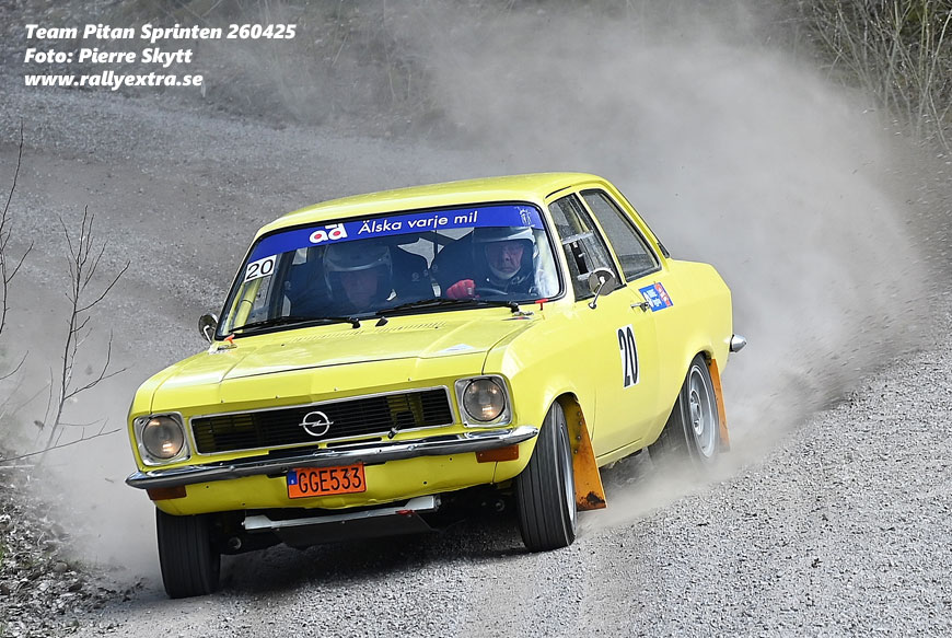 Team Pitan Sprinten den 25 april 2026