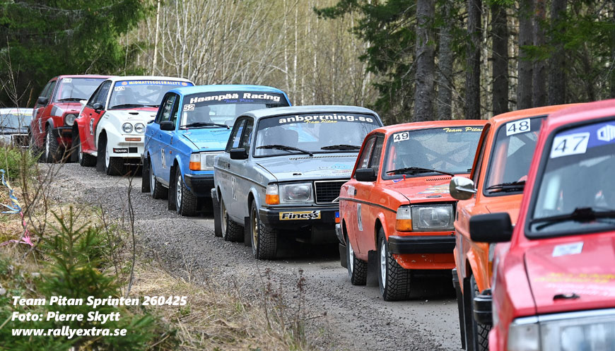 Team Pitan Sprinten den 25 april 2026