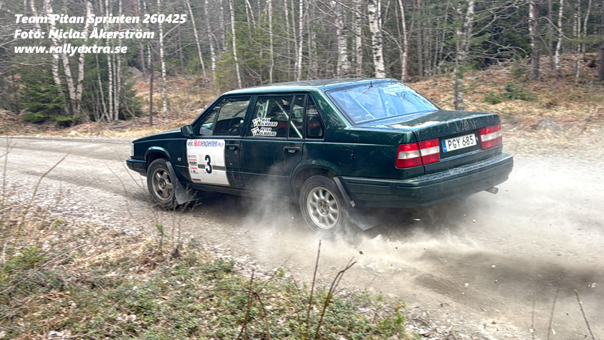 Team Pitan Sprinten den 25 april 2026