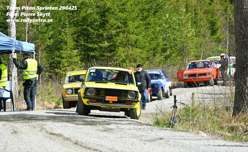 Team Pitan Sprinten den 25 april 2026