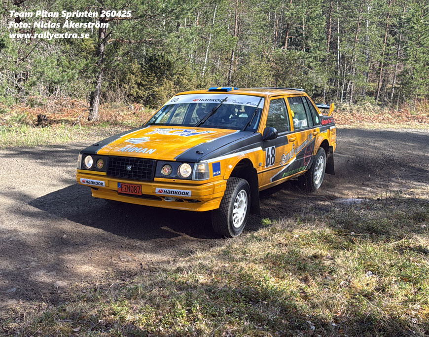 Team Pitan Sprinten den 25 april 2026