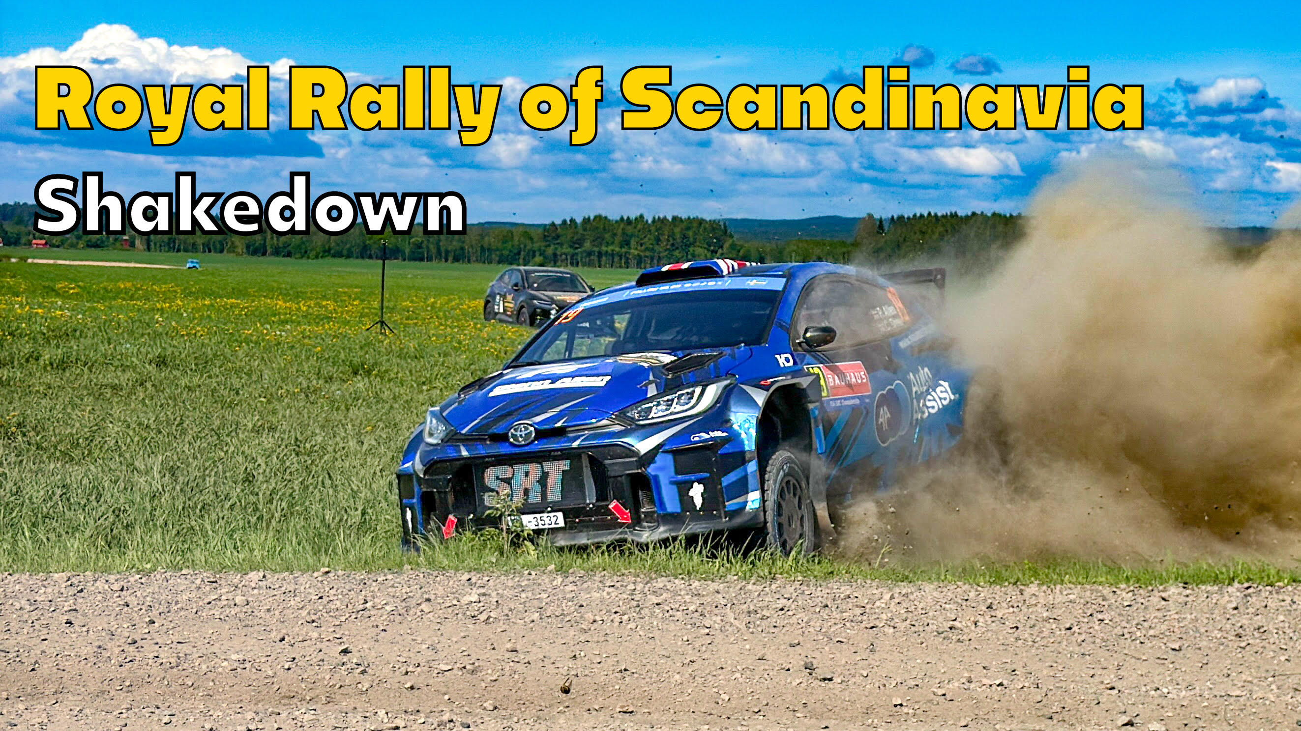 BAUHAUS Royal Rally of Scandinavia 2026 Shakedown den 23 maj 2026 BAUHAUS Royal Rally of Scandinavia 2026 Shakedown den 23 maj 2026
