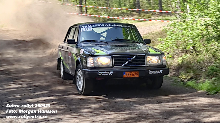 Zabra-rallyt den 23 maj 2026
