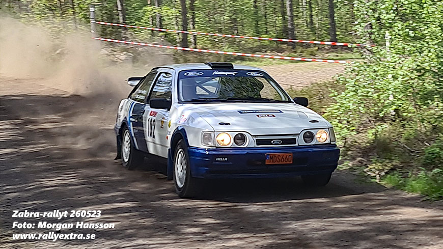 Zabra-rallyt den 23 maj 2026
