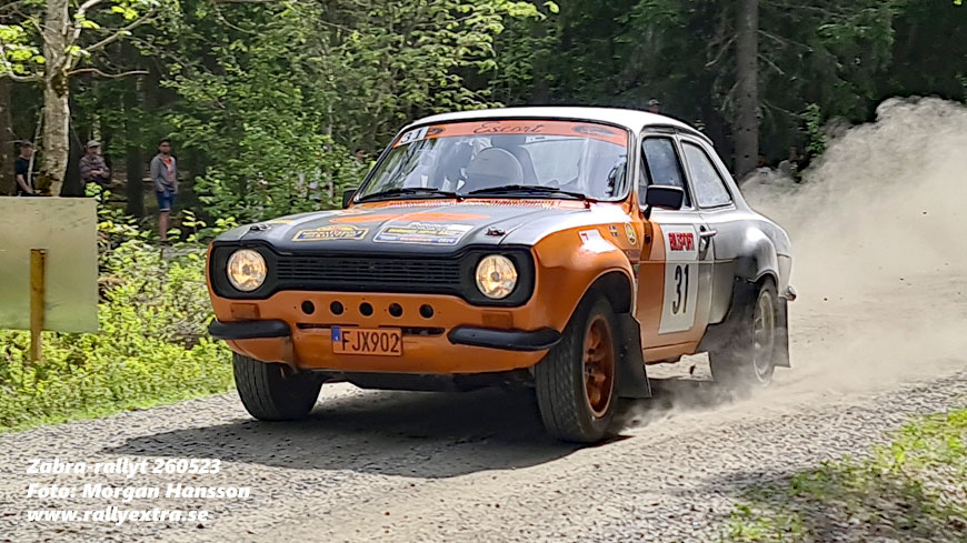 Zabra-rallyt den 23 maj 2026