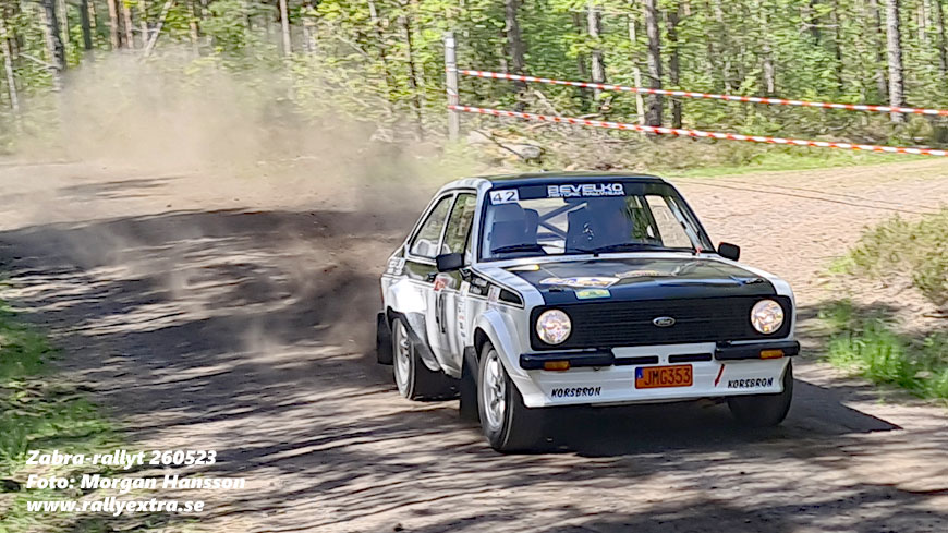 Zabra-rallyt den 23 maj 2026