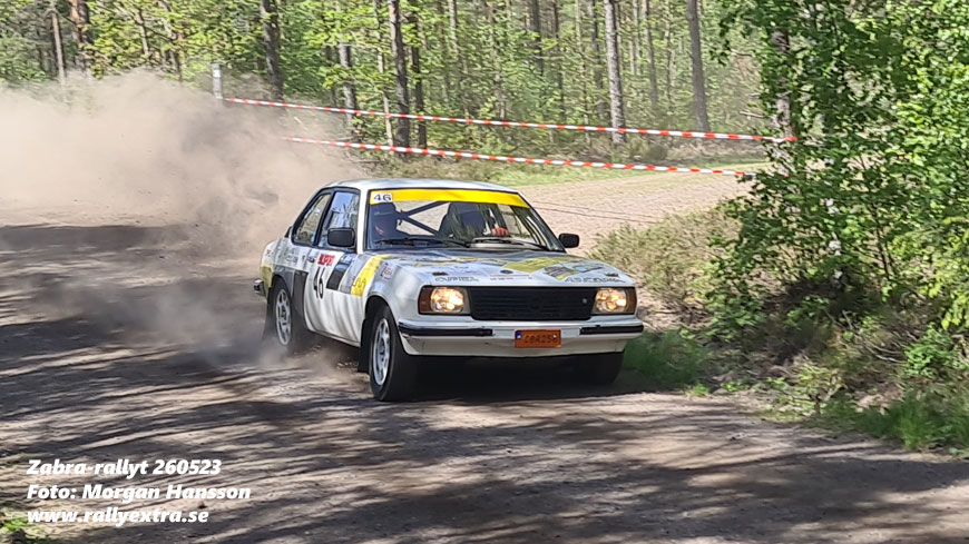 Zabra-rallyt den 23 maj 2026