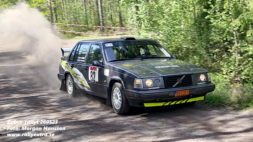 Zabra-rallyt den 23 maj 2026